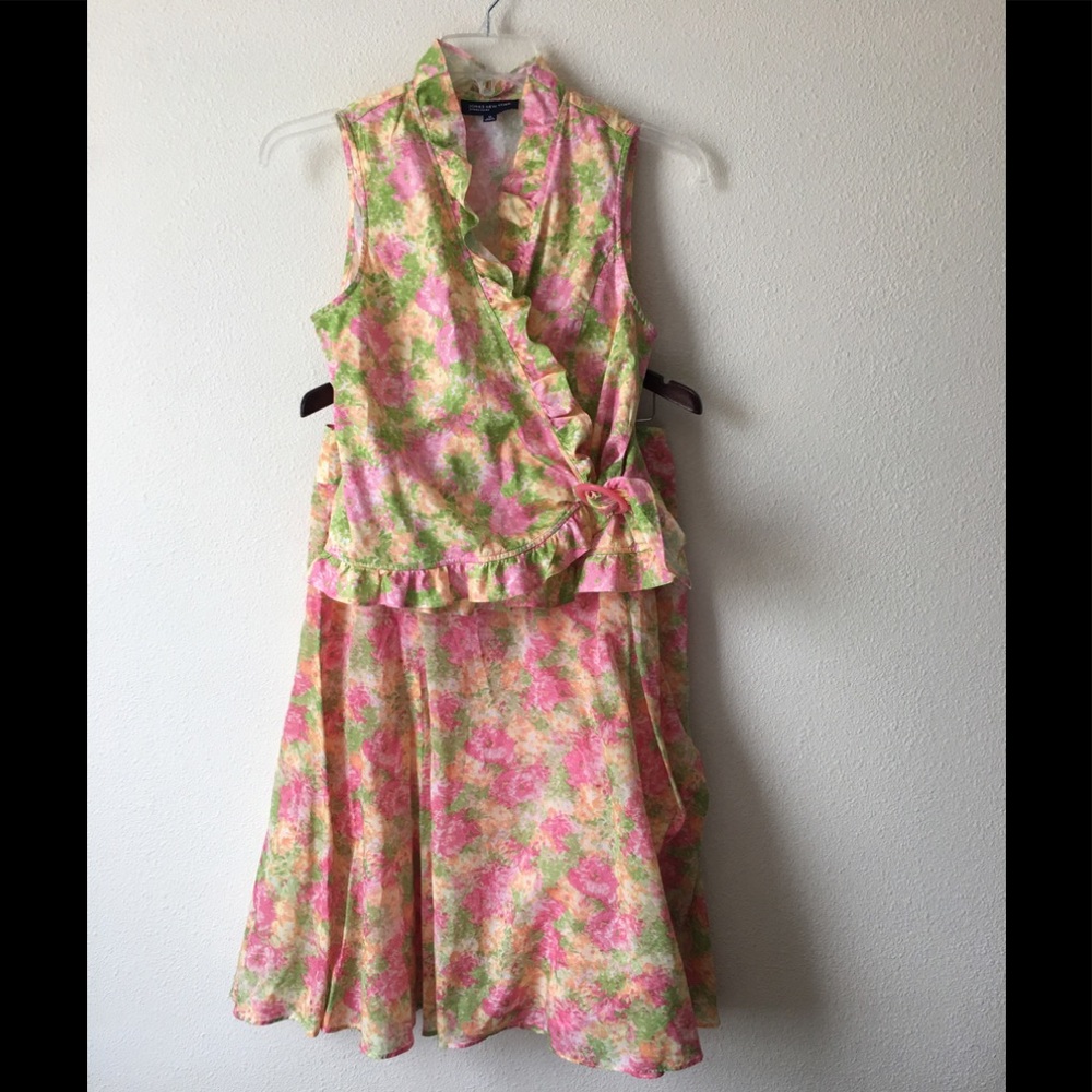 Jones New York 2pc Skirt Floral Size l0